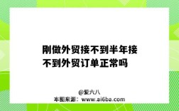 刚做外贸接不到半年接不到外贸订单正常吗