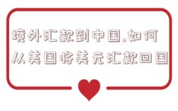 境外汇款到中国,如何从美国将美元汇款回国
