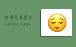 跨境电商资金,跨境电商资金怎么流转