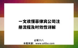 一文读懂菲律宾公司注册流程及时效性详解（菲律宾注册公司条件）