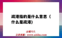 疏港指的是什么意思（什么是疏港)