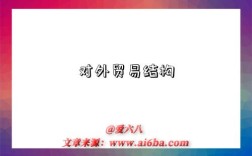 对外贸易结构
