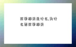 买单报关是什么,为什么要买单报关