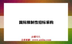 国际限制性招标采购