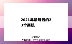 2021年最赚钱的23个商机（2021年最赚钱的商机）
