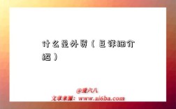 什么是外贸（巨详细介绍）