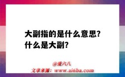 大副指的是什么意思？什么是大副？
