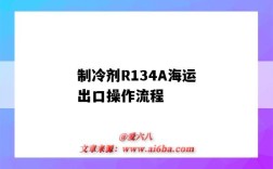 制冷剂R134A海运出口操作流程（制冷剂r134a生产工艺流程）