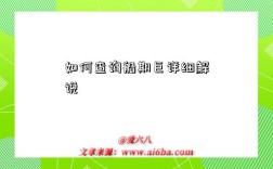 如何查询船期巨详细解说