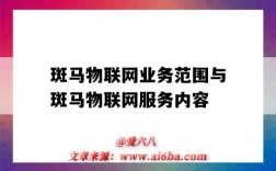 斑马物联网业务范围与斑马物联网服务内容（斑马物联网是什么）