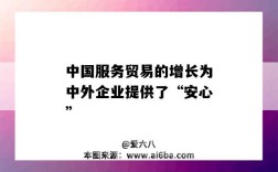 中国服务贸易的增长为中外企业提供了“安心”