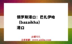 俄罗斯港口：巴扎伊哈（bazaikha）港口（查巴哈尔港口）