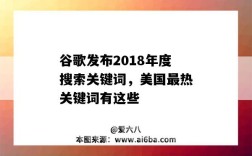谷歌发布2018年度搜索关键词，美国最热关键词有这些（谷歌的关键词排名都是首页）