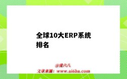 全球10大ERP系统排名（全球十大erp系统）