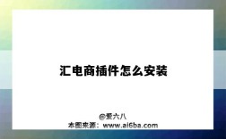 汇电商插件怎么安装