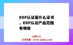 ERP认证是什么证书，ERP认证产品范围有哪些（ERP认证是什么）