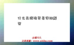什么是统治贸易详细解答