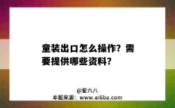 童装出口怎么操作？需要提供哪些资料？