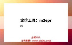 定价工具：m2epro（虾皮定价工具）