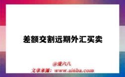 差额交割远期外汇买卖