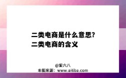 二类电商是什么意思？二类电商的含义（二类电商是啥意思）