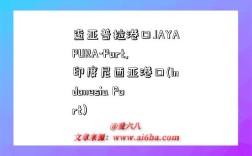 查亚普拉港口JAYAPURA-Port,印度尼西亚港口(Indonesia Port)