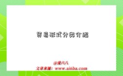 贸易形式分类介绍