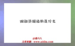 附加关税指的是什么
