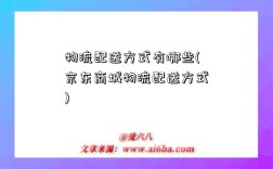 物流配送方式有哪些(京东商城物流配送方式)