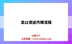 出口货运代理流程（出口货运代理流程图）