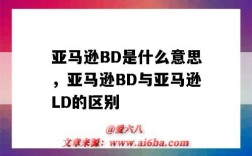 亚马逊BD是什么意思，亚马逊BD与亚马逊LD的区别（亚马逊ld和bd是什么意思）
