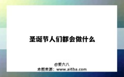 圣诞节人们都会做什么（圣诞节人们都会做什么事情）