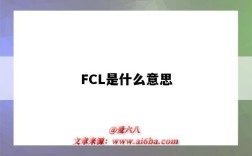 FCL是什么意思（海运fcl是什么意思）
