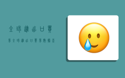 全球进出口贸易,全球进出口贸易数据查询