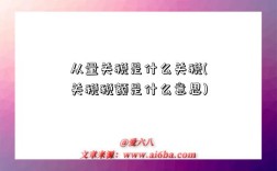 从量关税是什么关税(关税税额是什么意思)