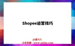 Shopee运营技巧（shopee运营技巧和推广）