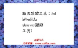 排名跟踪工具：HelloProfit(sqlserver跟踪工具)