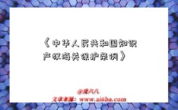 《中华人民共和国知识产权海关保护条例》