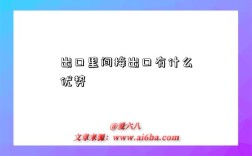 出口里间接出口有什么优势