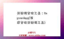 关键词竞价工具：Keywordspy(百度竞价关键词工具)