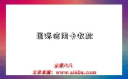 国际信用卡收款