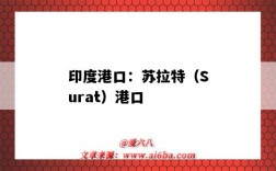 印度港口：苏拉特（Surat）港口（印度 港口）