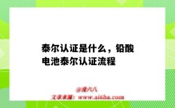 泰尔认证是什么，铅酸电池泰尔认证流程（蓄电池泰尔认证是什么）