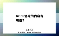 RCEP协定的内容有哪些？（rcep协定包含哪些方面内容?）