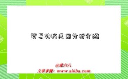 贸易转移成因分析介绍