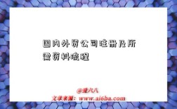 国内外贸公司注册及所需资料流程