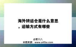 海外转运仓是什么意思，运输方式有哪些（国内转运仓是什么意思）