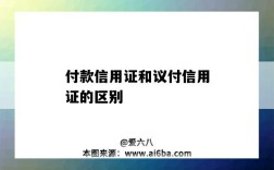 付款信用证和议付信用证的区别（信用证承付和议付有什么区别）