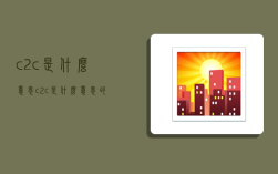 c2c是什么意思,c2c是什么意思的缩写