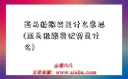 亚马逊跟卖是什么意思(亚马逊跟卖优势是什么)